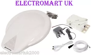 CARAVAN CAMPING MOTOR HOME 240V 12V BOAT TV DIGITAL FREEVIEW BOOSTER AERIAL KIT - Picture 1 of 1