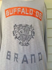 Buffalo by David Bitton Mens Tan Design Long Sleeve Cotton Shirt L Large - Picture 1 of 11