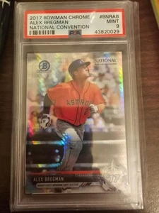 Bowman 2017 cromo Alex Bregman convención nacional #bnrab como nuevo 9 - Imagen 1 de 2