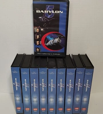 Babylon 5 The Collector's Edition On VHS (10 Tapes-20 Episodes) - Image 1 of 4