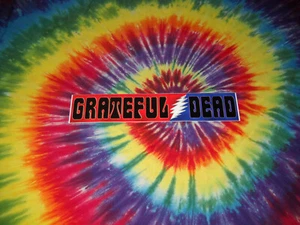 CALCOMANÍA PEGATINA AGRADECIDA DEAD CO COMPANY CONCERT TOUR LIGHTNING BOLT DEADHEAD NUEVA - Imagen 1 de 2