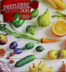 500 Pieces Jigsaw Puzzle Rainbow Smoothie Ingredients 20 X 12 Puzzlebug Deluxe - Picture 1 of 3