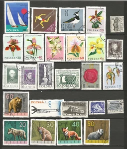 Pologne 26 timbres anciens oblitérés /T4298 - Picture 1 of 1