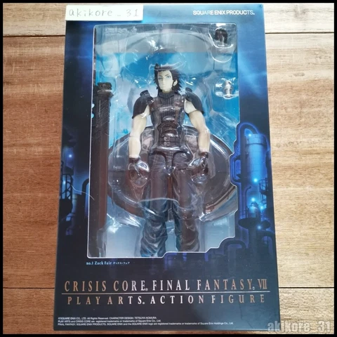 Play Arts Final Fantasy VII Crisis Core Zack Fair Figure Cover