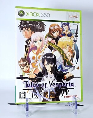 Tales of Vesperia Microsoft Xbox 360 JAPAN JAPANESE JP IMPORT COMPLETE CIB - Image 1 of 4