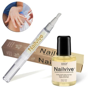 Suero de uñas NAILVIVE potente proteína de seda fortalecimiento uñas instantáneo - Imagen 1 de 6