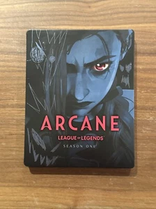 Arcane League of Legends Season 1 Steelbook 4K Bluray - Tested - Picture 1 of 9
