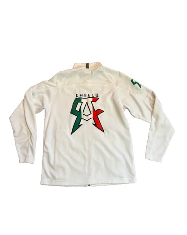 RARE Saul Canelo Alvarez Under Armour Boxing Lightweight Jacket Full Zip Men's M Cover