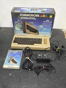Recapped & Restored Commodore 64 w. Box | Cleaned Tested Working & Guaranteed - Picture 1 of 22