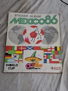 Álbum de pegatinas México 86 Mundial Panini incompleto - Imagen 1 de 24
