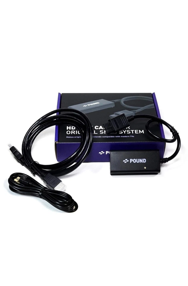 POUND HD Link Cable for Original Super Nintendo SNES - HDMI Cable with RGB - Image 1 of 1