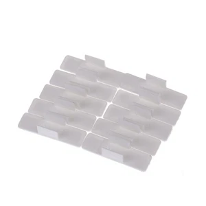 Lot de 10 porte-stylos autocollants, porte-crayons, étui fixe pour bureau - Afbeelding 1 van 12