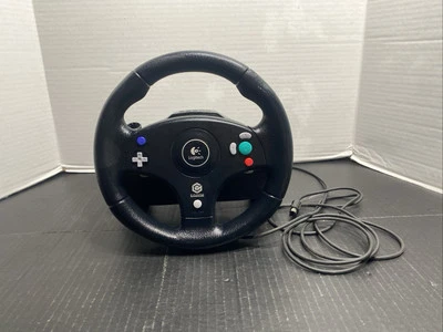 Volante Nintendo Gamecube Logitech Speed Force Feedback (solo rueda) LEER Foto 1 de 4