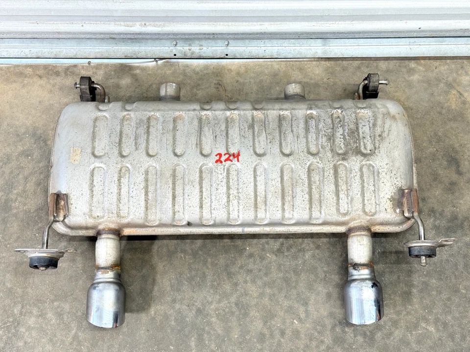 2013-2018 Cadillac ATS 2.0L Sedan Rear Exhaust Muffler Dual Exit OEM - Image 1 of 4