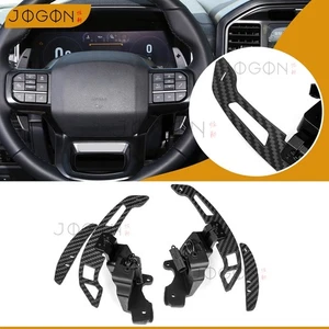 Magnetic Matte Carbon Paddle Shifter Extension For Ford F-150 STX Raptor 21-25 - Picture 1 of 12