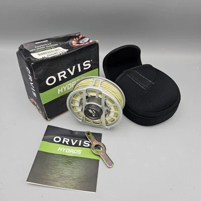 Carrete de pesca con mosca Orvis Hydros IV - plateado Foto 1 de 4