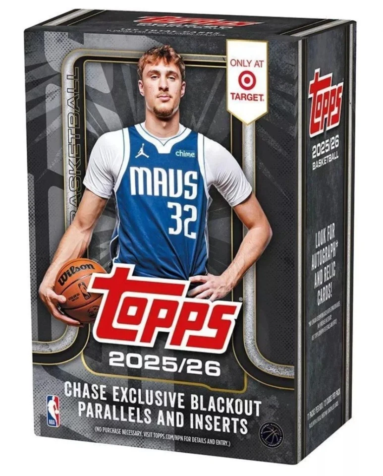 2025-2026 Topps NBA 篮球黑色星期五目标独家爆破器 — 第 1/2 张图片