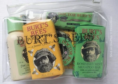 Burt's Bees Kit Esencial Set de Regalo 5 piezas Loción Tamaño Viaje, Chapstick, Crema para Pies Foto 1 de 4