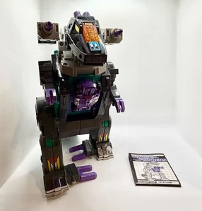 Transformers - G1 1986 TRYPTICON - Complete minus box - Tested and working! - Picture 1 of 9