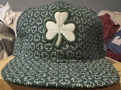 Sombrero de trébol verde Kelly celta céfiro irlandés lucha Notre Dame Foto 1 de 4