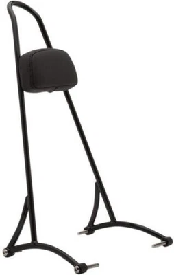 Burly Brand Sissy Bar - 20in. Tall - Black Motorcycle Street Bike B13-1505B - Image 1 of 3