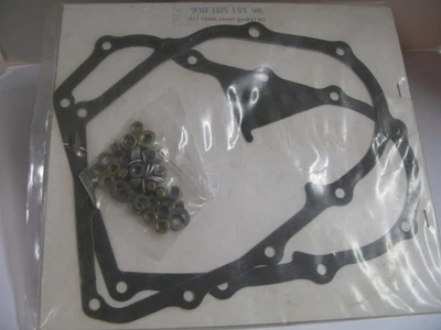 Juego de juntas de cubierta de cadena de distribución Porsche 911, 68-89, 930-105-191-98, + extras Foto 1 de 2