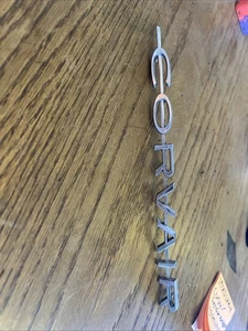 C196. 1960 Chevy Corvair Fender Emblem - Picture 1 of 7