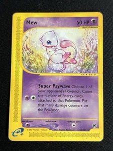 Pokemon Mew 55/165 Non-Holo Rare Expedition - Picture 1 of 10