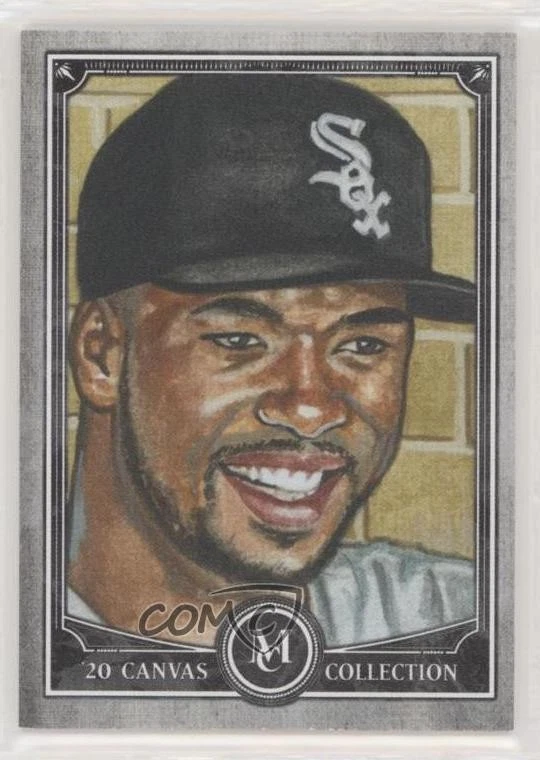 2020 Topps Museum Collection Canvas Reproduction Eloy Jimenez #CCR-25 - Image 1 of 2