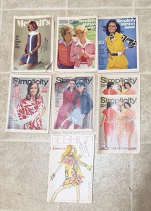 Vintage Sewing Pattern Catalog Pamphlets Flyers - McCall's, Simplicity - Picture 1 of 11