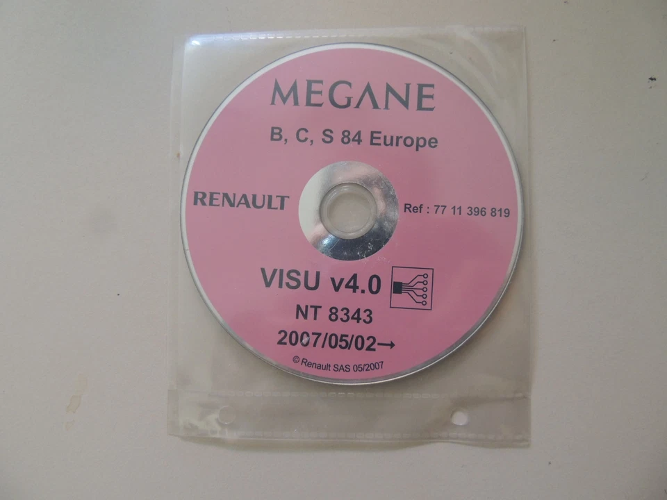 Renault MEGANE B C S 84 ab 02.05.2007 Werkstatthandbuch Elektrik Schaltpläne - Bild 1 von 1