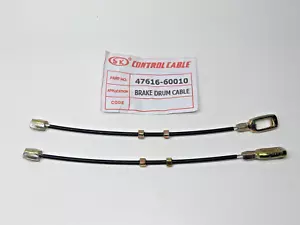 4761660010 Toyota WIRE, PARKING BRAKE, RH/LH 47616-60010 2PCS - Picture 1 of 9