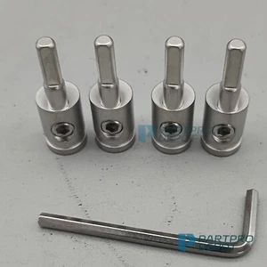 4X 4 Gauge to 8 Gauge Amp Input Reducer Wire Reducer Power/Ground Input Reduce - Picture 1 of 10