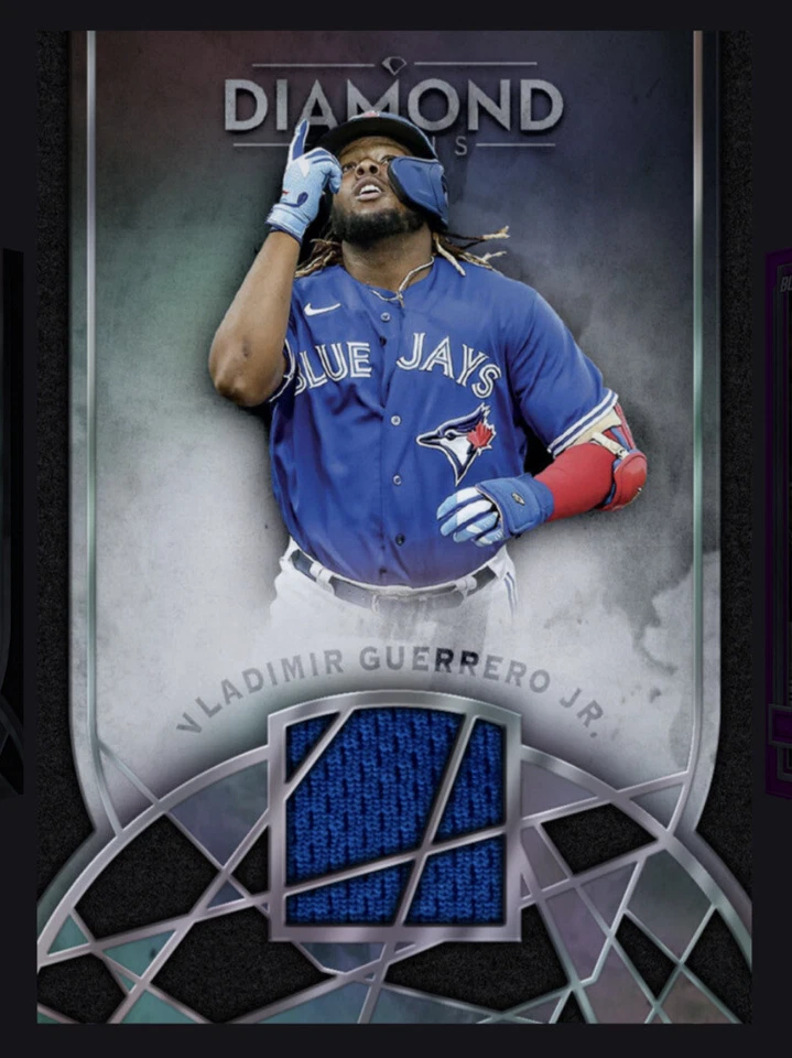 2020 TOPPS Diamond Icons Relic Patch- VLADIMIR GUERRERO (Topps Bunt digital Card - Image 1 of 1