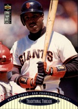 1996 Collector's Choice San Francisco Giants Baseball Card #108 Barry Bonds TT