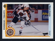 1990-91 Upper Deck Hockey #476 WAYNE GRETZKY Los Angeles Kings All-Star NrMt-Mt