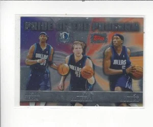 2006-07 Topps Pride of Program #PP7 Dirk Nowitzki/Jason Terry/Josh Howard Mavs - Picture 1 of 1
