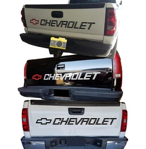 Camión Chevy 1500 puerta trasera calcomanía cama pegatina vinilo letras 50 pulgadas - Imagen 1 de 2
