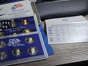 2004 Complete 11 Coin Proof Mint Set Box & COA - Picture 1 of 5