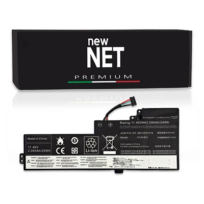 NEW NET Batteria Premium compatibile con Lenovo ThinkPad T480 20L5 20L6 11.46V 24Wh