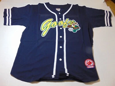 Camiseta de béisbol con botones Walt Disney World Goofy camiseta auténtica X-grande Foto 1 de 4