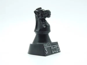 Chess Teacher Replacement Black Knight Chess Game Piece Part Pavilion 1992 - Picture 1 of 5