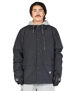 Chaqueta de Snowboard de Ancho de Banda DC, Para Hombre Talla Grande, Negra Nueva - Imagen 1 de 10