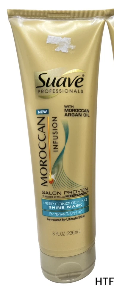 Máscara brillante acondicionadora profunda infusión marroquí SUAVE aceite de argán 8 OZ Foto 1 de 1