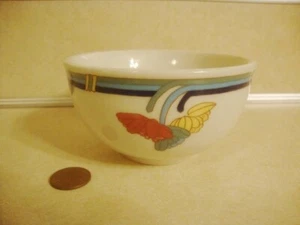 Vintage Restaurant Ware Crown REGO Collection Trio Blumenmuster Beere Puddingschale - Bild 1 von 4
