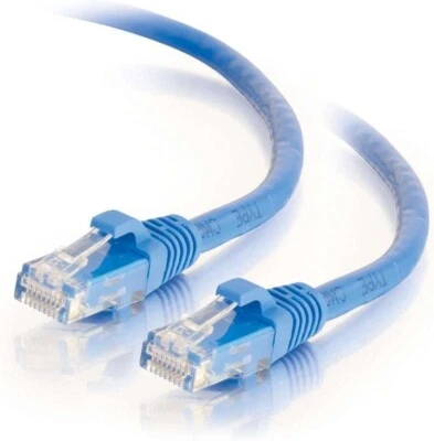 CAT6 Network Patch Cables RJ45 Ethernet, Snagless (UTP), 7 FT - 20 Pack - NEW - Image 1 of 4