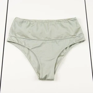 Bikini donna Essentials for Zula vita alta muschio metallizzato fondo taglia M - Foto 1 di 4