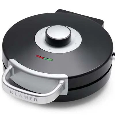 KLAMER Waffeleisen Herzwaffel, Waffeln in Herzform, 5 Stufen, hochwertige Ant…