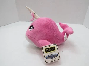 Peluche 8" Ideal Toys Direct Rosa Narval Pez Unicornio Peluche (I2G647C) - Imagen 1 de 4