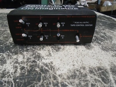 Vintage Realistic 42-2105 Tape Control Center - Image 1 of 4